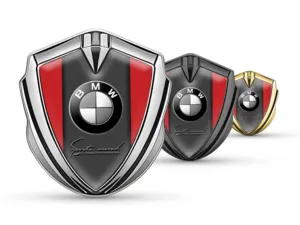BMW Silicone Emblema Badge Disegno High-End Look Drift